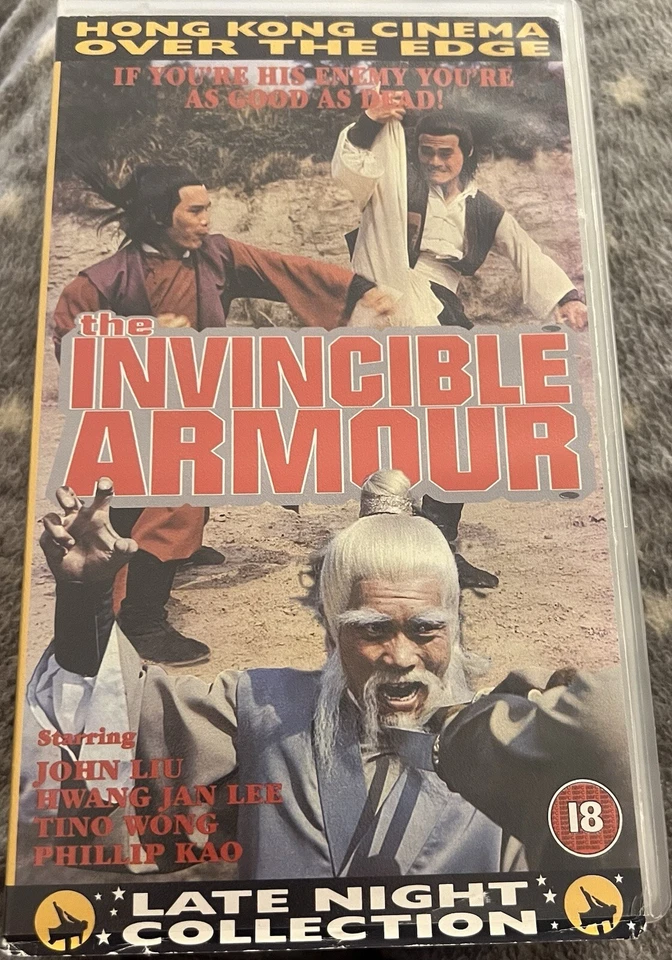 THE INVINCIBLE ARMOUR VIDEO VHS RARE HONG KONG MARTIAL ARTS KUNG FU ACTION - Image 1 of 2
