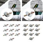 10x (M6*60) Parrot Perches Fixing Screws Nut Screw Mount Kits for Branches Cages