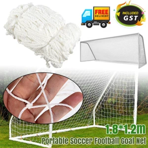 1.8m x 1.2m Portable Soccer Football Goal Net Kids Outdoor Training Sports AU - Picture 1 of 12
