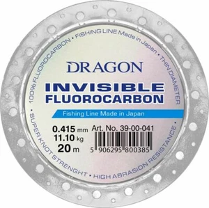 Dragon Invisible linea fluorocarburi. 20 m materiale leader, drop shot, carolina, persico - Foto 1 di 2