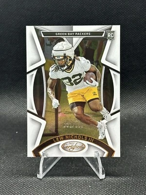 LEW NICHOLS III 2023 Certified 32/399 RC Green Bay Packers - Image 1 of 2