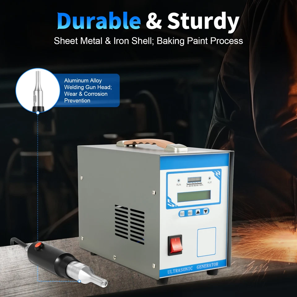 Ultrasonic Spot Welder Hand-held Welder Ultrasonic Welding Machine +Welding Head - Image 1 of 4