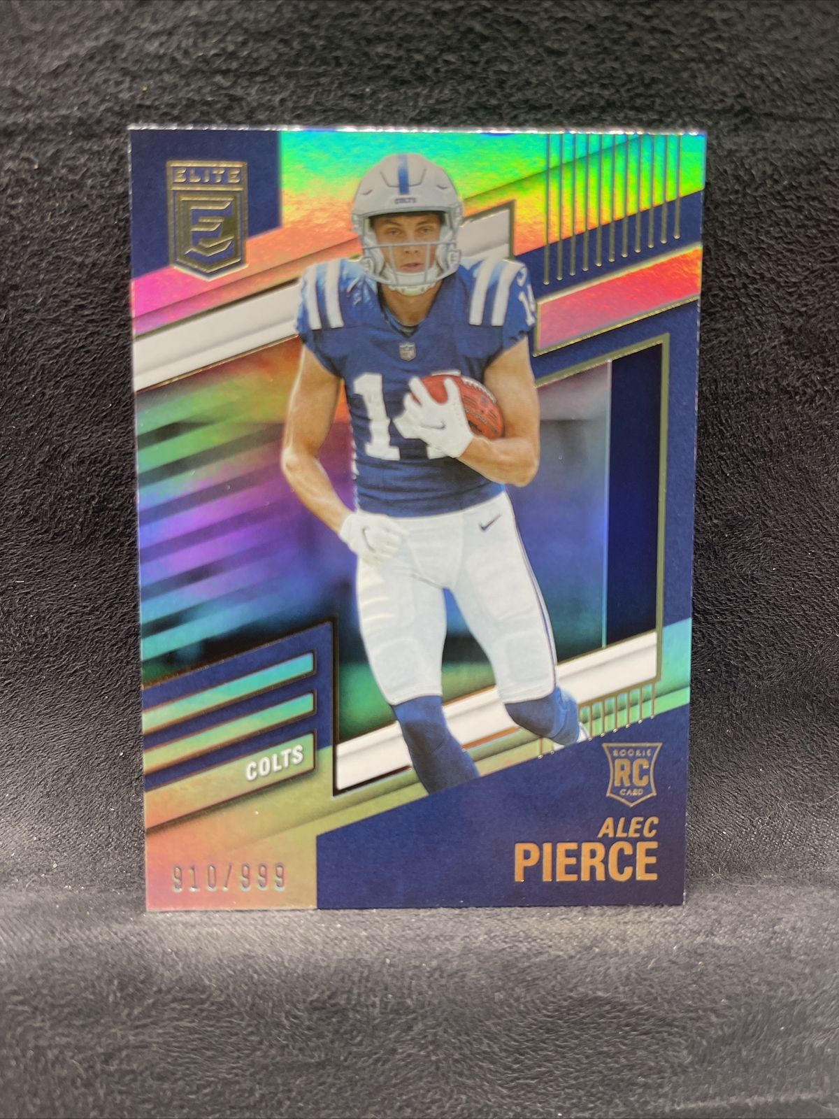 2022 Panini Donruss Elite #'d 910/999 Alec Pierce #155 Rookie RC Colts FREE SHIP