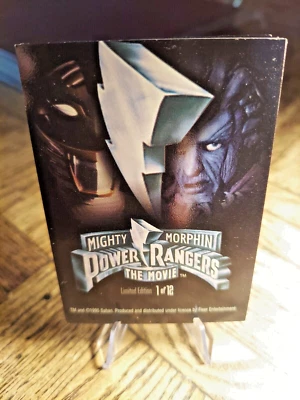 POWER RANGERS "LA PELÍCULA" 12 CARTAS HOLOGRAMA PERSECUCIÓN SET '95 FLEER ULTRA Foto 1 de 4