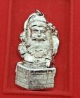 1974 Santa Claus Silverplate Ornament by International Silver in Box  #11955