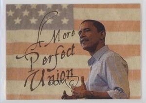 2008 Topps President Collector Trading Cards Stickers Barack Obama #8 d8k