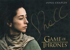 Game of Thrones Art & Images: Oona Chaplin as Talisa Archive Gold Autograph Card