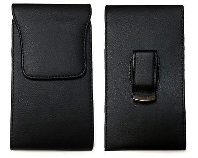 Черный вертикальный ремень зажим кобура кожаный чехол для HTC Desire 526 - Изображение 1 из 4