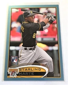 Mets Starling Marte Mint 2012 Topps Update Walmart Blue Parallel RC #109 - Picture 1 of 1