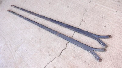 1917 1927 Modelo T Ford TT Caminhão Traseiro RAIO HASTES Par Original - Imagem 1 de 4