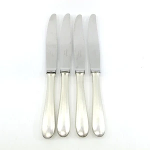 Juego de cuchillos de cena DAX by CHRISTOFLE Silverplate 9 5/8" 4 manijas necesidad de restablecimiento - Imagen 1 de 3