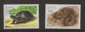 Bielorrusia 2003 serpiente tortuga fauna MNH (Z009) - Imagen 1 de 1