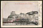 Ae4603 - Cartolina D'epoca - Caserta Città -Porto Di Ponza  1906