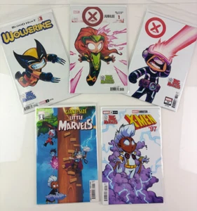 Skottie Young BIG MARVELS Lot of 5 X-Men, Wolverine, Jubilee, Storm, Cyclops... - Picture 1 of 7