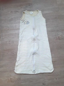 Babyschlafsack, Schlafsack Baby 90cm, Sommerschlafsack Unisex gelb - Bild 1 von 3