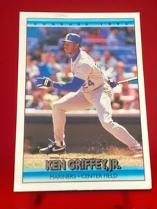 Ken Griffey Jr. Donruss 1992 Seattle Mariners Baseball Card #165 - Picture 1 of 2