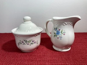 PFALTZGRAFF MEADOW LANE Creamer and Sugar Bowl Set - Picture 1 of 6