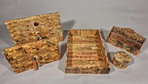 Il Papiro Firenze Desk Accessory Set - 5 Pieces - Picture 1 of 23