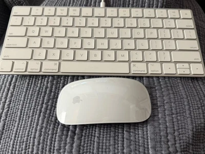 Apple A1644/A1657 Magic Keyboard 2 and Magic Mouse 2 Wireless Kit - White - Image 1 of 4