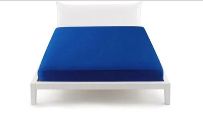 Set completo lenzuola matrimoniali 100 COTONE lenzuolo sotto con angoli - Immagine 1 di 4