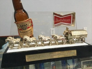 Vintage Budweiser World Champion Clydesdale Team Display. Siehe Beschreibung - Bild 1 von 9