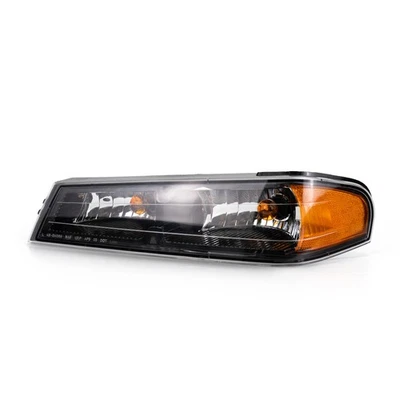 Luz marcadora lateral interior negra con bombillas para Chevy Colorado 04-12 Foto 1 de 4