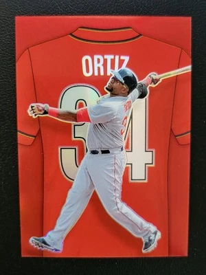 Panini Crusade 2025 - Números David Ortiz #19 Red Prizm/25 Red Sox Foto 1 de 2