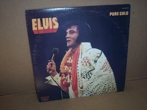 Elvis Presley Pure Gold vinyl LP record 1975 RCA ANL1-0971 EX - Picture 1 of 5