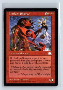 (4x) HURLOON SHAMAN – MTG Magic the Gathering Card – Weatherlight – Uncommon - Picture 1 of 6