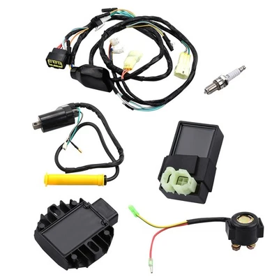 For Honda Sportrax TRX400EX CDI Ignition Coil Spark Plug Wire Harness Assy 99-04 - Image 1 of 4