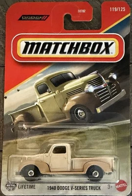 Camión Dodge Serie V 1940 Matchbox #119/125 nuevo color 2025 Foto 1 de 2