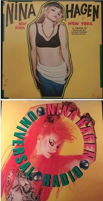 Nina Hagen ‎/  New York + Universal Radio - 12" Singles Foto 1 de 4