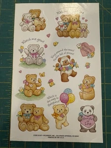 Baby Stickers 9 Sheets Variety- vintage - Picture 1 of 9