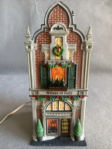 Dept 56 Milano of Italy 59238 Christmas in the City Village Lights Work - No Box - Picture 1 of 9