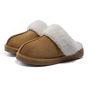 Women's Fuzzy Memory Foam Slippers Fluffy Winter House Shoes Indoor and - Picture 1 of 7