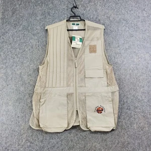 Game Hunter Shooting Vest Men Small Medium Mesh Padded Shoulder Petroleum Invita - Picture 1 of 15