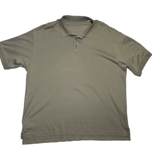 511 Tactical Series Polo Shirt Mens 2XL Tan Short Sleeve Performance Workwear - Picture 1 of 7