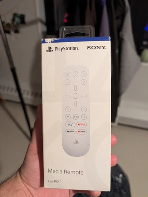 Brand New Sony Playstation PS5 Media Remote White & Charging Station OEM - Image 1 of 2