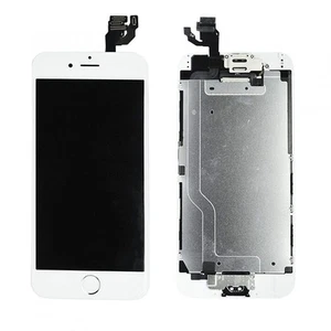 iPhone 5 / 6 / 6 Plus LCD Bildschirme - Schwarz / Weißer Rahmen - Ausverkauf - Bild 1 von 4
