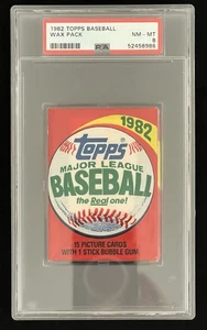 Topps Sealed MLB Wax Pack 1982 • PSA 8 NM- MINT Possibile Cal Ripken Jr. Esordiente - Foto 1 di 2