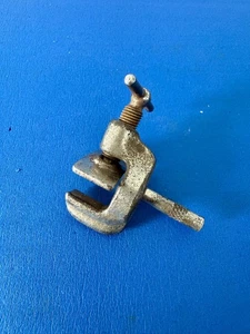 Soporte de bloque de madera Ludwig vintage de 1920 clip triangular en abrazadera de montaje de aro n.º 470 - Imagen 1 de 7