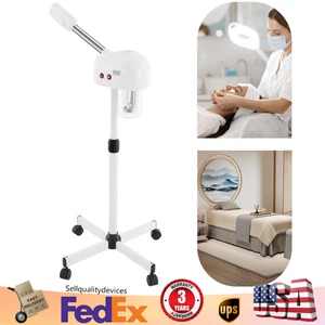 Professional Facial Steamer White Beauty Salon Spa Skin Care Ozone Equipment USA - Picture 1 of 16