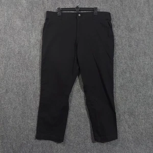 Lee Pants Mens 36x29 Black Extreme Comfort Relaxed Fit Performance Chino Stretch - Picture 1 of 7
