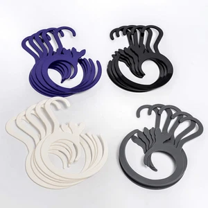 Kotomoda Belt Rack Scarf Ring Hangers NonSlip Ties Haning Hook Closet Organizer - Picture 1 of 4