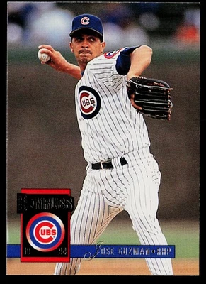 1994 Donruss #507 Jose Guzman Chicago Cubs - Image 1 of 2