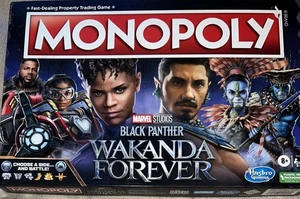 Monopoly: Marvel Studios' Black Panther: Wakanda Forever Edition Board Game - Picture 1 of 4