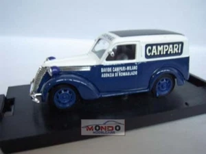 1:43 Brumm Fiat 1100 Furgone Campari 1952 - R245 Auto Diecast Modellino - Foto 1 di 2