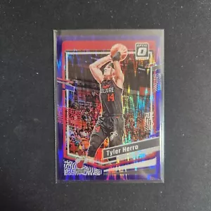 2023-24 Donruss Optic #180 Tyler Herro Purple Shock Miami Heat L38 - Picture 1 of 2