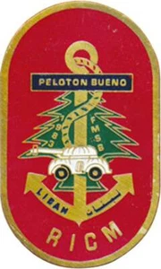 R.I.C.M, 3° Esc, Peloton BUENO, F.M.S.B. 1983, roues noires, Local Liban (3043) - Picture 1 of 2