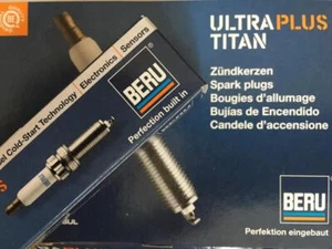 Spark plug BERU UPT8 Ultra plus TITANIUM (UX56 UX79 UX79P UXT2 UXT6) - Picture 1 of 1